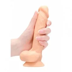Gode à Ventouse Dual Density Avec Testicules 15,8 Cm D'Insertion - RealRock 10 Gode à Ventouse Dual Density Avec Testicules 15,8 Cm D'Insertion - RealRock -Sextoys boutique gode a ventouse avec testicules dual density 136 cm inserable realrock 2