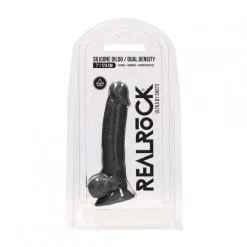 Gode à Ventouse Dual Density Avec Testicules 15,8 Cm D'Insertion - RealRock 15 Gode à Ventouse Dual Density Avec Testicules 15,8 Cm D'Insertion - RealRock -Sextoys boutique gode a ventouse avec testicules dual density 136 cm inserable realrock 7