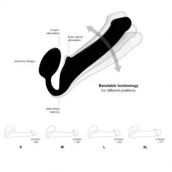 Gode Ceinture Strap-on-Me XL 19 Gode Ceinture Strap-on-Me XL -Sextoys boutique gode ceinture strap on me xl 9