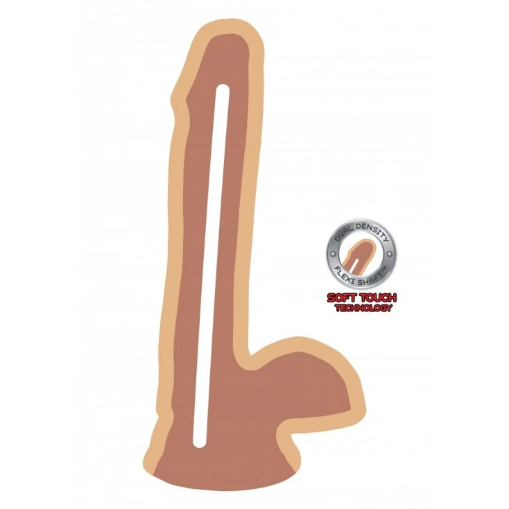 Gode Ventouse Avec Testicules Dual Density Cock 6 - ToyJoy 3 Gode Ventouse Avec Testicules Dual Density Cock 6 - ToyJoy – Image 3