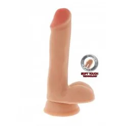 Gode Ventouse Avec Testicules Dual Density Cock 6 - ToyJoy