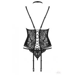 Guêpière 'Raquela' Et String Assorti- Obsessive -Sextoys boutique guepiere raquela et string assorti obsessive 3