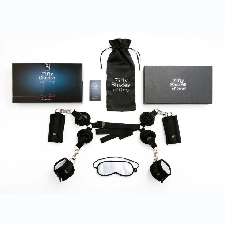 Fifty Shades Of Grey Hard Limits - Kit De Sangles Pour Lit 2 Fifty Shades Of Grey Hard Limits - Kit De Sangles Pour Lit – Image 2