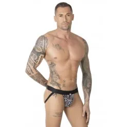 Jockstrap Motifs Floqués - Eros Veneziani