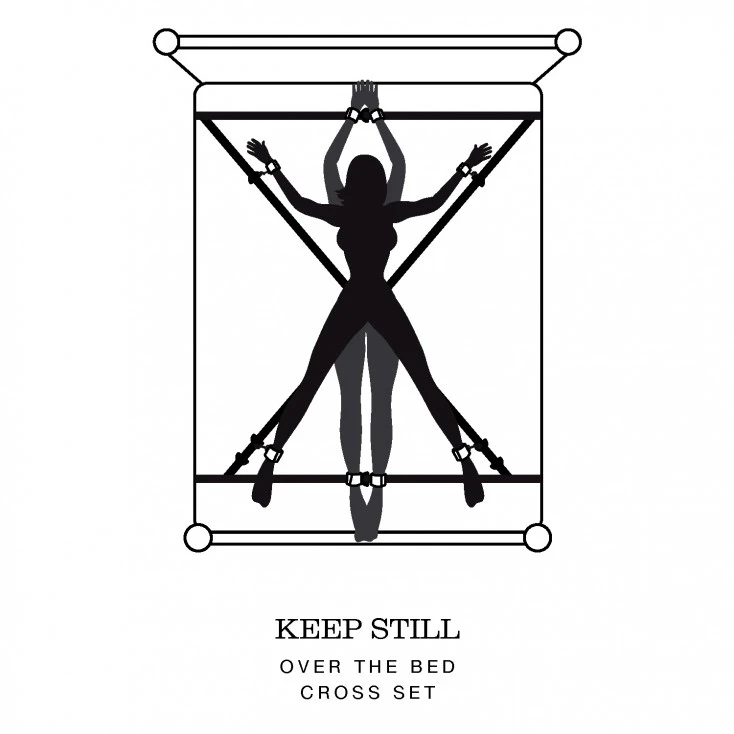 Fifty Shades Of Grey Keep Still - Kit écarteur En Croix Pour Lit 3 Fifty Shades Of Grey Keep Still - Kit écarteur En Croix Pour Lit – Image 3