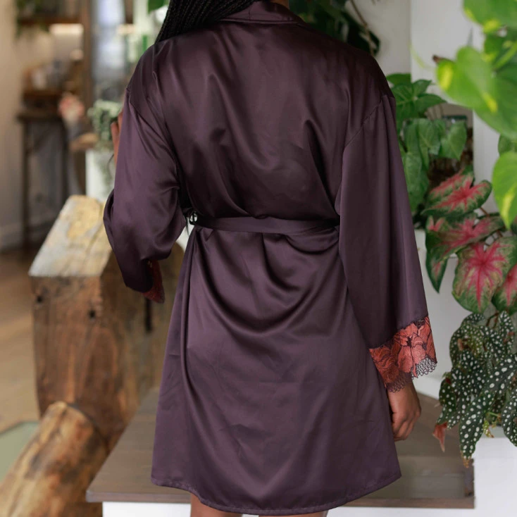 Valege Lingerie Kimono 'Daisy' - Valège Lingerie 2 Valege Lingerie Kimono 'Daisy' - Valège Lingerie – Image 2