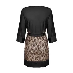 Kimono En Tulle Imprimé Léopard ‘Allunes’ – Obsessive -Sextoys boutique kimono en tulle imprime leopard allunes obsessive 5