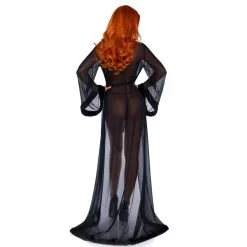 Déshabillé Long - Leg Avenue -Sextoys boutique kimono long 5