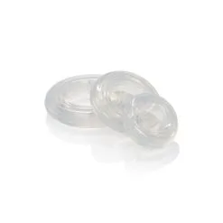 Kit De 3 Cockrings Transparents - Calexotics 10 Kit De 3 Cockrings Transparents - Calexotics -Sextoys boutique kit 3 cockrings transparents calexotics 4