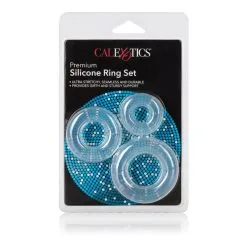 Kit De 3 Cockrings Transparents - Calexotics 11 Kit De 3 Cockrings Transparents - Calexotics -Sextoys boutique kit 3 cockrings transparents calexotics 5