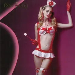 Kit Infirmière Sexy - 6 Pièces