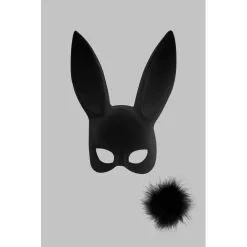 Masque De Lapin En Velours Avec Pompon 'Les Fétiches' - Maison Close 8 Masque De Lapin En Velours Avec Pompon 'Les Fétiches' - Maison Close -Sextoys boutique masque lapin velours pompon les fetiches maison close 3