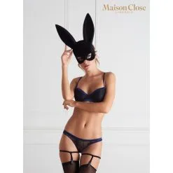 Masque De Lapin En Velours Avec Pompon 'Les Fétiches' - Maison Close 9 Masque De Lapin En Velours Avec Pompon 'Les Fétiches' - Maison Close -Sextoys boutique masque lapin velours pompon les fetiches maison close 4
