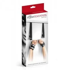Menottes De Suspension Pour Porte - Fetish Tentation -Sextoys boutique menottes de suspension pour porte fetish tentation 2