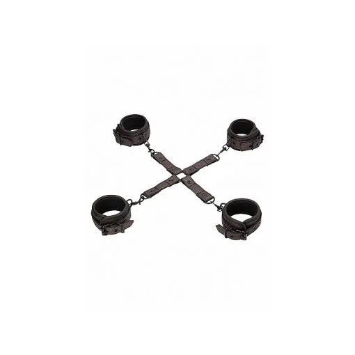 Menottes Poignets Et Chevilles Elegant - Ouch! -Sextoys boutique menottes poignets et chevilles elegant ouch