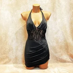 Mini Robe Dos Nu ‘Tulle Et Velours’ – OutX