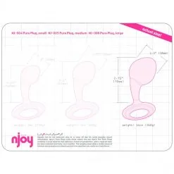 Njoy Pure Plug Large 6 Njoy Pure Plug Large -Sextoys boutique njoy pure plug large 2
