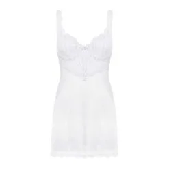 Nuisette Avec Décolleté En Dentelle ‘Amor Blanco’ – Obsessive 7 Nuisette Avec Décolleté En Dentelle ‘Amor Blanco’ – Obsessive -Sextoys boutique nuisette avec decollete en dentelle amor blanco obsessive 2