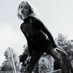 Pantalon Fluide Dentelle Et Reflets Argentés ‘Jun’ – Patrice Catanzaro -Sextoys boutique pantalon fluide dentelle reflets argentes jun patrice catanzaro 6