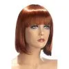 Perruques World Wigs Perruque Sophie Rousse - Courte Coupe Au Carré Et Frange - World Wigs