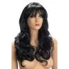 Perruques World Wigs Perruque Zara Brune - Coupe Longue Ondulée Avec Frange - World Wigs