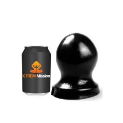 Plug Anal 'Snowball' 12 X 10 Cm - Xtrem Mission -Sextoys boutique plug anal snowball 12 x 10 cm xtrem mission 1