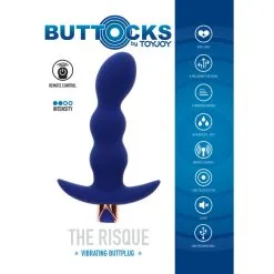 Plug Anal Vibrant ‘The Risque’ – Buttcocks By Toyjoy -Sextoys boutique plug anal vibrant the risque buttcocks by toyjoy 2