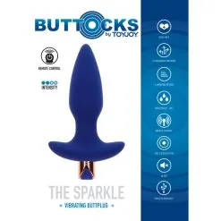 Plug Anal Vibrant ‘The Sparkle’ – Buttcocks By Toyjoy -Sextoys boutique plug anal vibrant the sparkle buttcocks by toyjoy 3