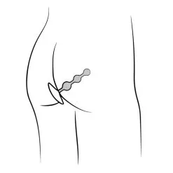 Plug Avec Perles Anales 'Amp' - Romp -Sextoys boutique plug avec perles anales amp romp 5