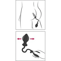 Plug Gonflable En Latex 'Anal Expert' - You2Toys -Sextoys boutique plug gonflable en latex anal expert you2toys 4