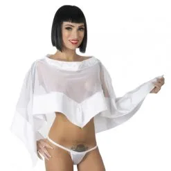 Poncho Satin Et Tulle – Eros Veneziani 9 Poncho Satin Et Tulle – Eros Veneziani -Sextoys boutique poncho satin et tulle eros veneziani 4