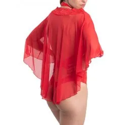 Poncho Tulle Et Dentelle - Collection Exclusive Paradise Boutik -Sextoys boutique poncho tulle et dentelle collection exclusive paradise boutik 6