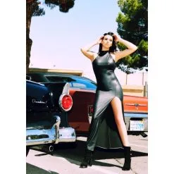 Robe Longue Laqué Poussy Cat De Patrice Catanzaro -Sextoys boutique poussycat robe longue laqu 4