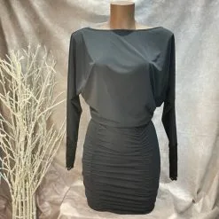 Robe Manches Chauve-souris Et Smocks - OutX