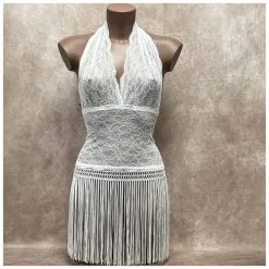 Robe à Franges Abby - Folies By Renaud -Sextoys boutique robe a franges abby folies by renaud 2