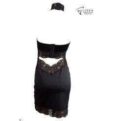 Robe Dos Nu 'Réglisse' - Luxxa -Sextoys boutique robe dos nu reglisse luxxa 1