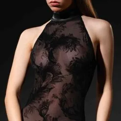 Robe Longue Fendue ‘Cygne’ – Patrice Catanzaro -Sextoys boutique robe longue fendue cygne patrice catanzaro 3