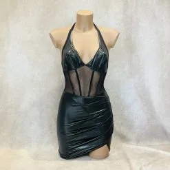 Robe Moulante Sexy Avec Strass – OutX