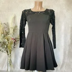 Robe Patineuse Broderie Florale & Lycra - Prêt-à-porter Paradise Boutik