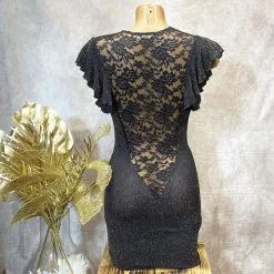 Collection Exclusive Paradise Boutik Robe Dentelle Au Dos - Prêt-à-Porter Paradise Boutik -Sextoys boutique robe sexy col v profond 2