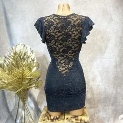 Collection Exclusive Paradise Boutik Robe Dentelle Au Dos - Prêt-à-Porter Paradise Boutik -Sextoys boutique robe sexy col v profond 5