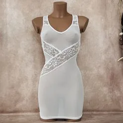 Robe Transparente Tulle Et Dentelle - OutX