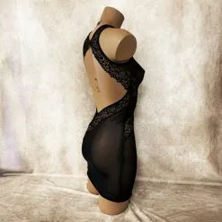 Robe Transparente Tulle Et Dentelle - OutX -Sextoys boutique robe transparente tulle et dentelle outx 3