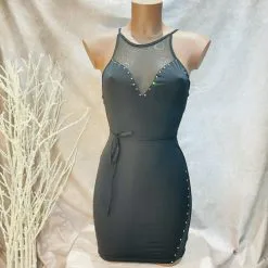 Robe Tulle Et Strass & Dos Lacé - OutX