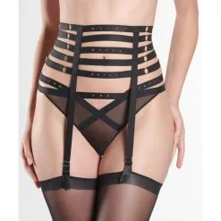 Aubade Paris Serre-Taille Porte-Jarretelles ‘Rencontre Anonyme’ - Boîte à Désir By Aubade -Sextoys boutique serre taille porte jarretelles rencontre anonyme boite a desir aubade 3