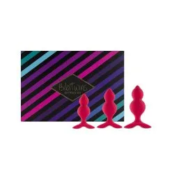 Set De 3 Plugs 'Bibi Twin' - FeelzToys -Sextoys boutique set de 3 plugs bibi twin butt feelztoys 2