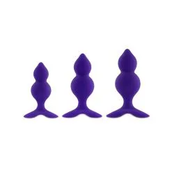 Set De 3 Plugs 'Bibi Twin' - FeelzToys -Sextoys boutique set de 3 plugs bibi twin butt feelztoys 6