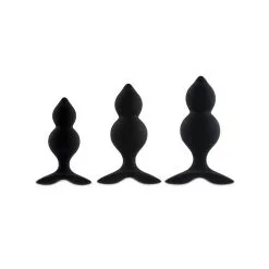 Set De 3 Plugs 'Bibi Twin' - FeelzToys -Sextoys boutique set de 3 plugs bibi twin butt feelztoys 9