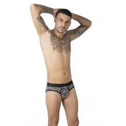 Slip Pour Homme Motifs Floqués - Eros Veneziani -Sextoys boutique slip pour homme motifs floques eros veneziani 2