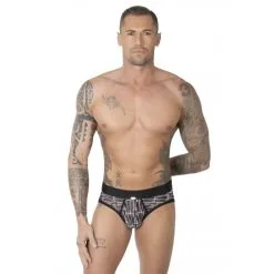 Slip Pour Homme Motifs Floqués - Eros Veneziani